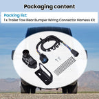CK4T13B576KE Trailer Tow Wiring Connector Harness Kit for Ford Transit 150 15 19