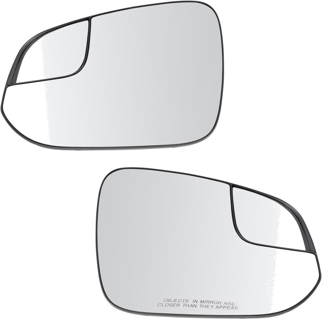 Left Right Side Heated Mirror Glass with BLIS for Toyota RAV4 Tacoma 4Runner 13-24