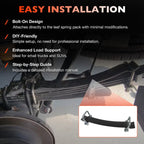 EZ550 Heavy Duty Helper Spring Kit For Ford GMC Pickup Trucks SUV And Trailers