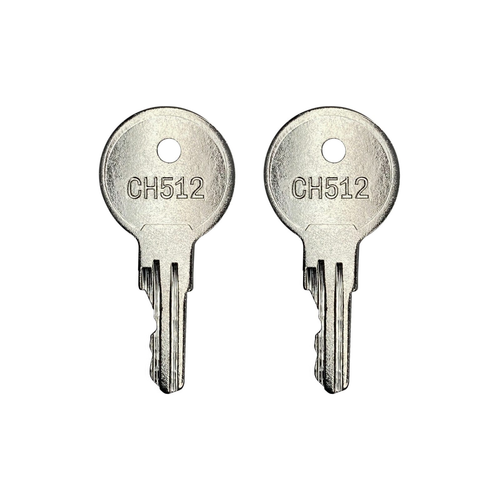 CH512 Ignition Key for Bauer Locks Yale Diamond Plate American Crane 2 Pack