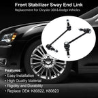 Front Sway Bar Links for 05-19 Chrysler 300 Dodge Charger Challenger RWD 2 Pack