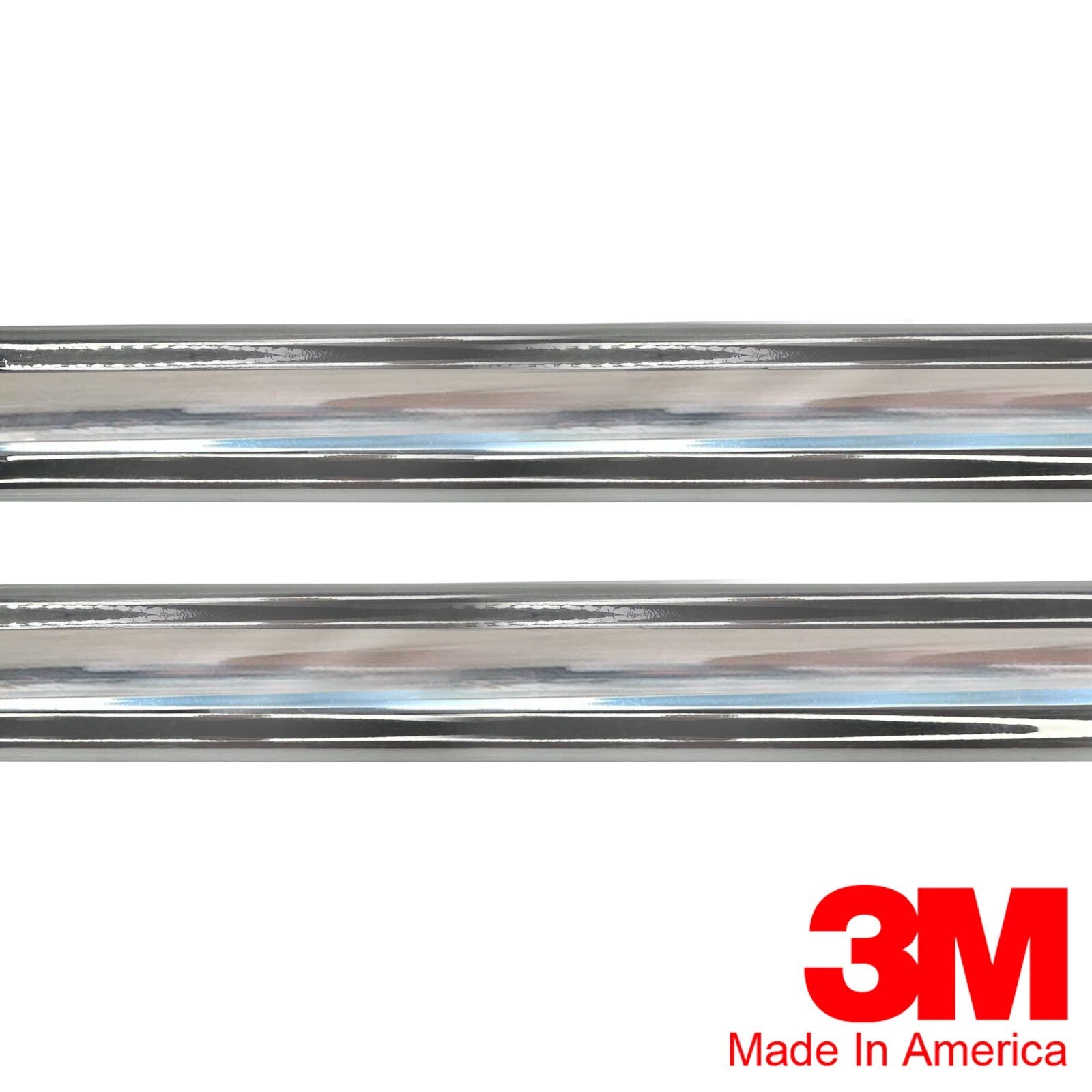 Vintage Style Chrome Side Body Trim Molding 5/8 Inch Formed Pointed Ends