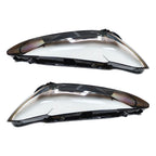 New Pair Front Headlamp Lens Cover Glue 2020 2022 G22 G23 for BMW 4 Series
