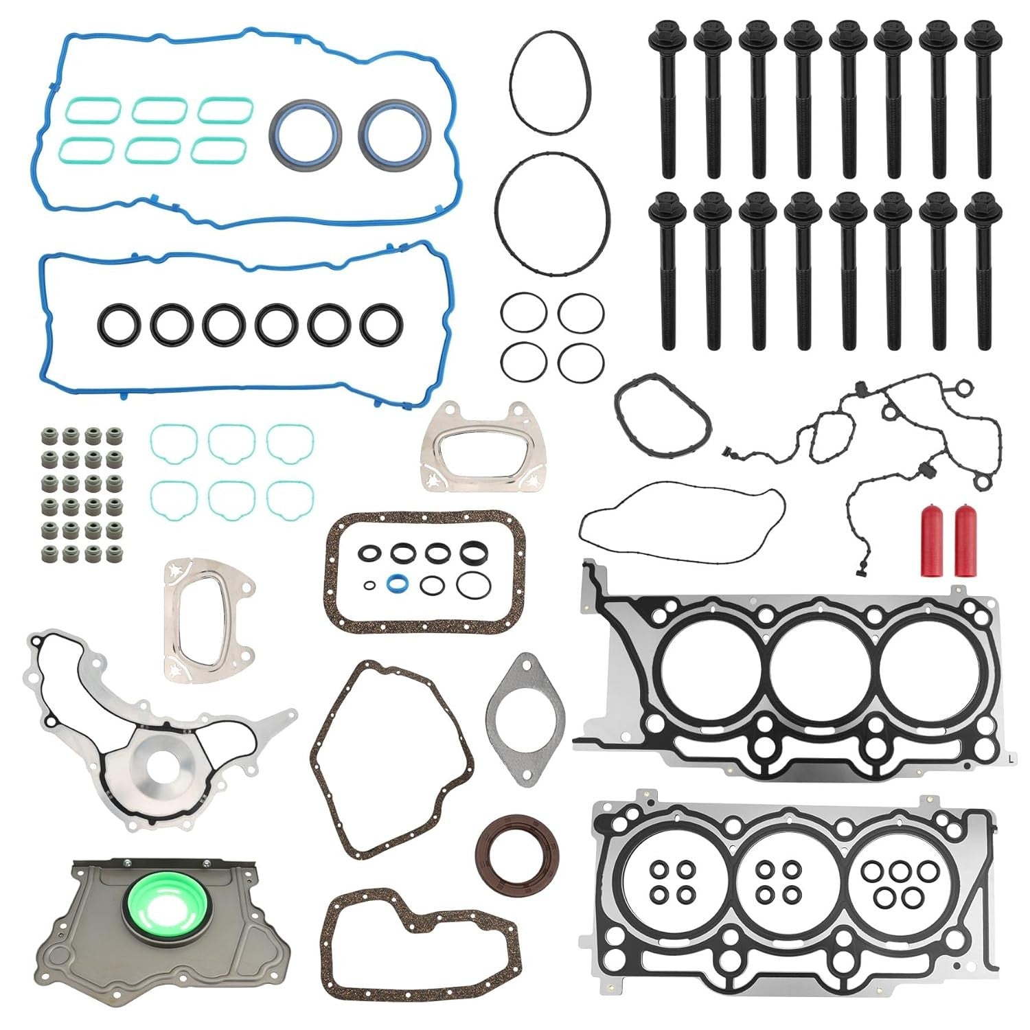 3.6L MLS Head Gasket with Bolts for Chrysler 200 300 Ram Dodge Jeep 2011 2016
