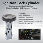 Ignition Switch Lock Cylinder Tumbler Repair Kit For Chevy GMC Cadillac 05 14