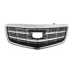 Front Grille Upper Bumper Grill for Cadillac ATS 2015 2016-2019 Chrome 15-19