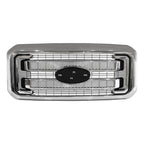 Chrome Front Bumper Grille For Ford F250 F350 F450 F550 2011-2016 Platinum Style