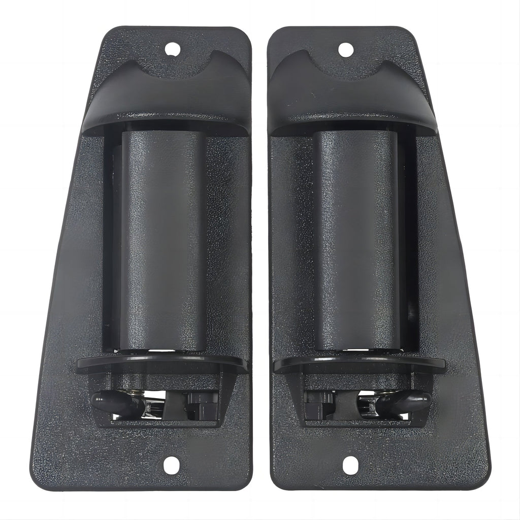 Door Handle Pair Rear Outside for 99-07 Chevy Silverado GMC Sierra Extended Cab