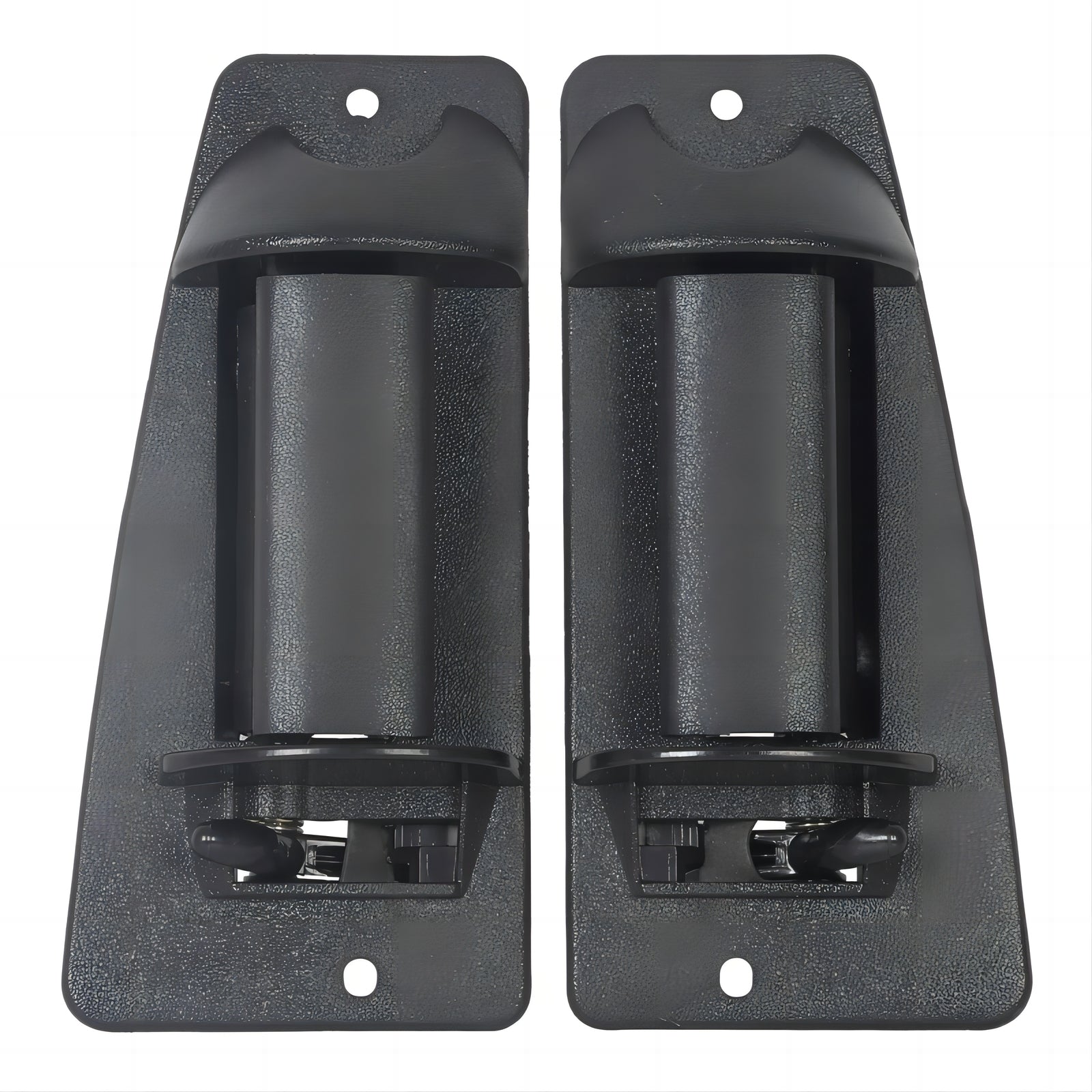 Door Handle Pair Rear Outside for 99-07 Chevy Silverado GMC Sierra Extended Cab
