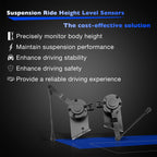 Front Left Right Suspension Air Ride Height Sensor for Chevy GMC 2007 2014 2x