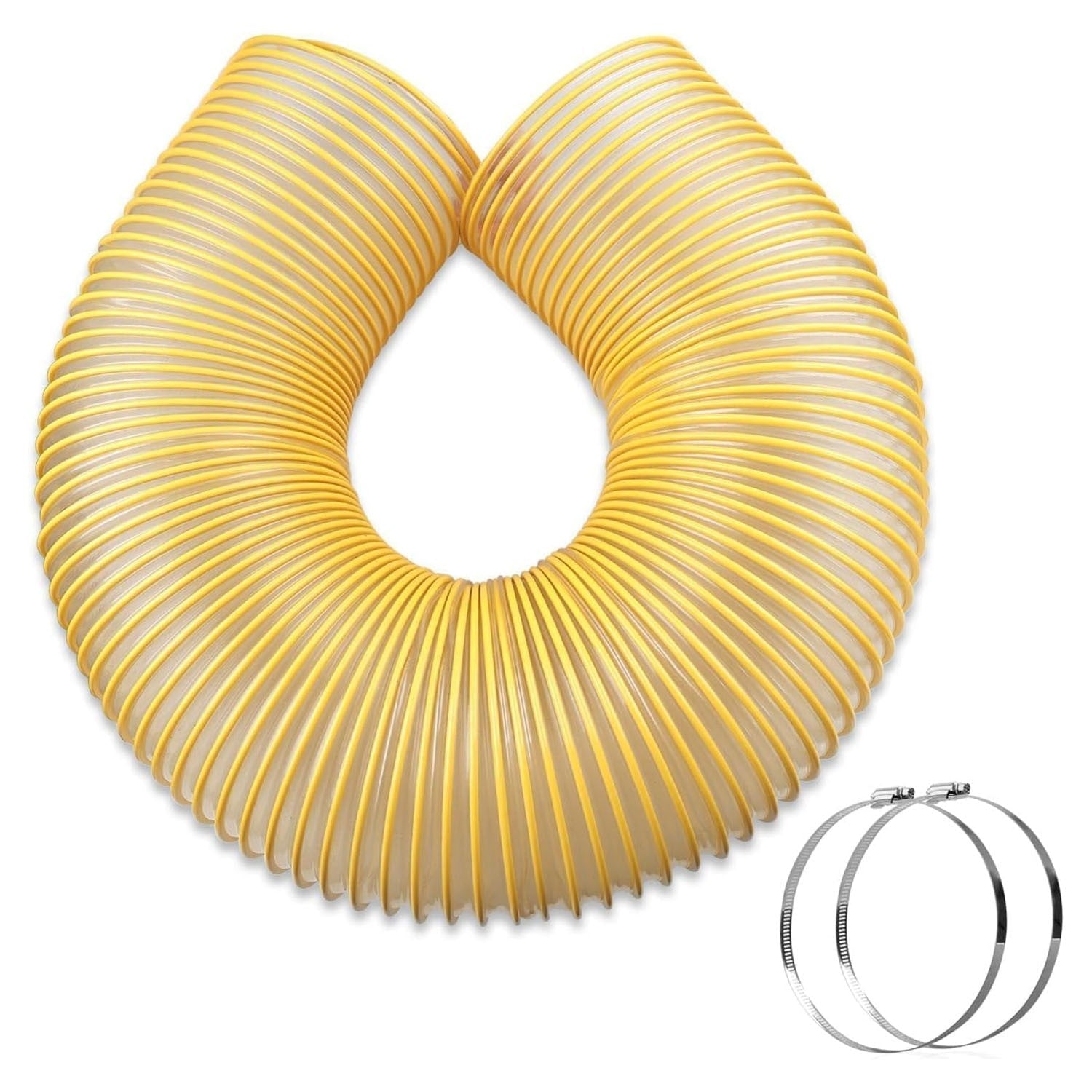 Leaf Vacuum Grass Catcher Flex Hose for DR Agri Fab Trac Vac 7 Inch 5 Foot