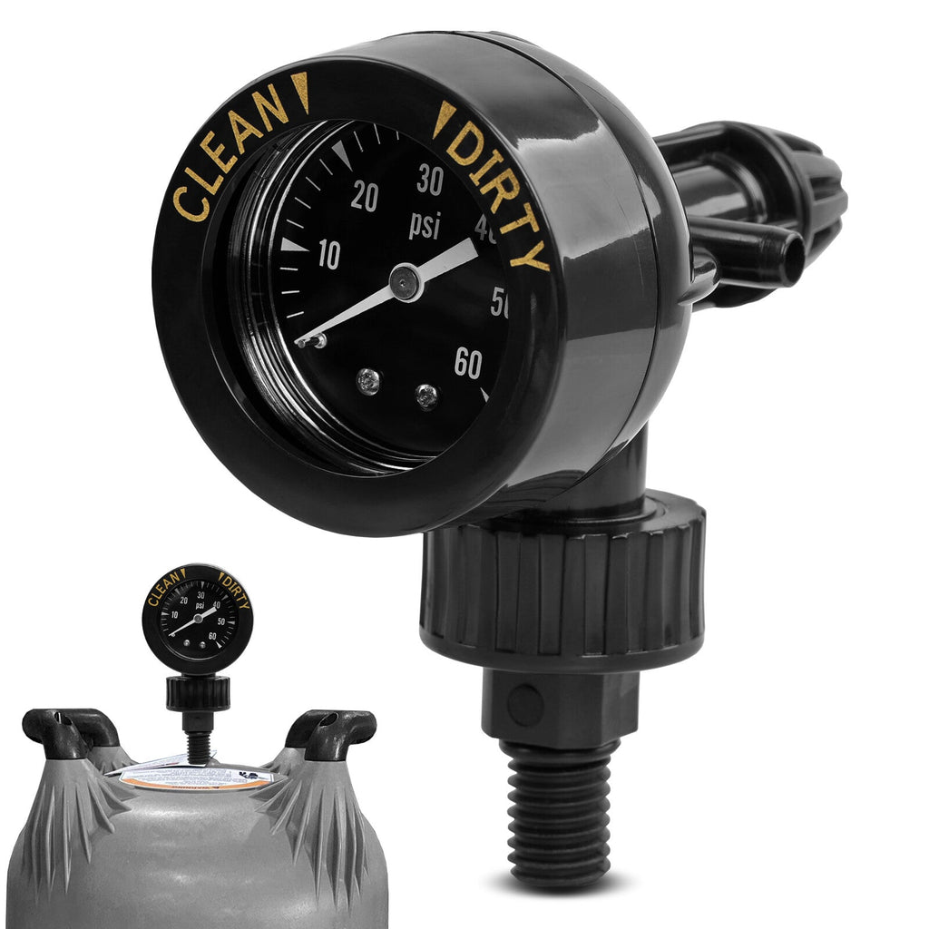 Air Pressure Gauge Release Valve 0-60PSI for Jandy CL CV DEL DEV JS Series