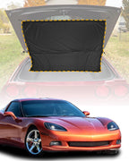 Folding Flannel Rear Cargo Window Sun Shade for Chevrolet Corvette C6 2005 2013