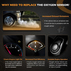 Upstream and Downstream O2 Oxygen Sensor for Honda Accord for Acura CL TL 3.2L