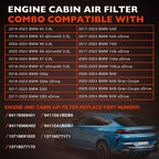 13718577170 Cabin Air Filters for BMW X5 X6 X7 530i 540i 840i 2017 24 3X