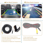 Rear View Backup Camera Chrome Tailgate Handle for 05-16 Ford F-150 F-250 F-350