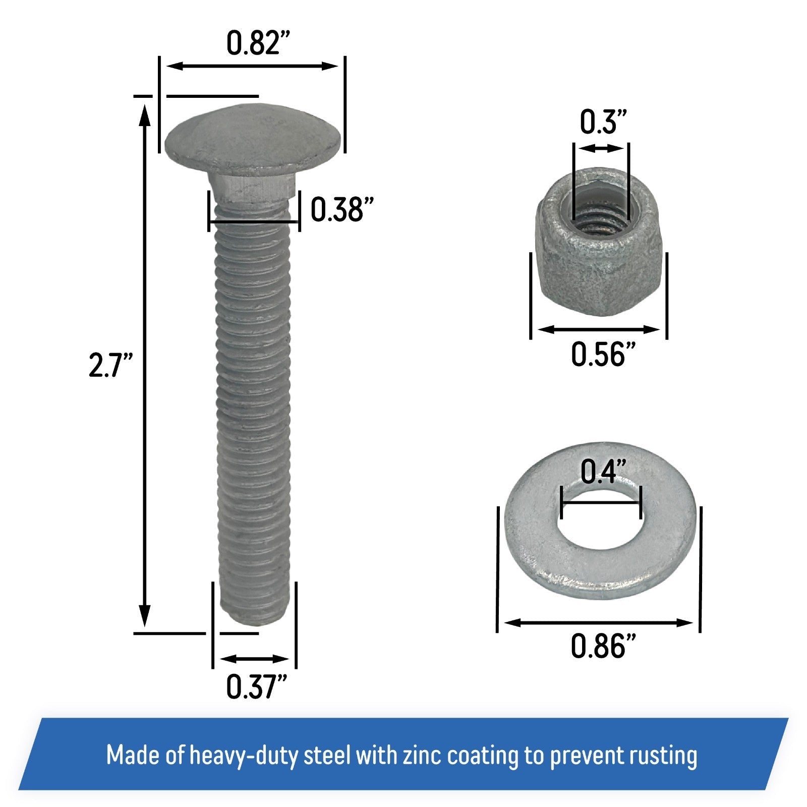 Floating Dock Outside Corner Hinge Plate Male Heavy Duty Galvanized Steel
