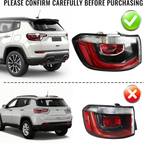 Left Driver Side Rear Tail Light Lamp for Jeep Compass 2017-2020 Brake Light