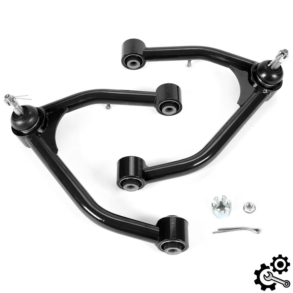 Front Upper Control Arms for Silverado Sierra 2007-2018 2WD 4WD LH RH 2-4 Inch Lift