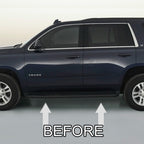 Chrome Running Board Trim Molding Package for 2015 2020 Chevy Tahoe Suburban