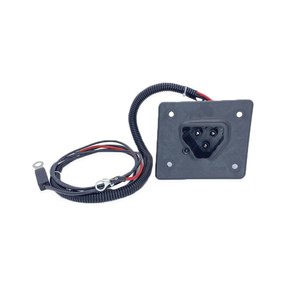 602529 Delta-Q Charger Receptacle For EZGO 48 Volt RXV Models