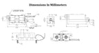 298 Series Mega AMG Fuse Holder Bolt Down 60-500A 32V for LittleFuse Bussman
