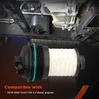 FD4627 Diesel Fuel Oil Filter Kit for Ford F150 3.0L Engines 2018 2021 FL2081