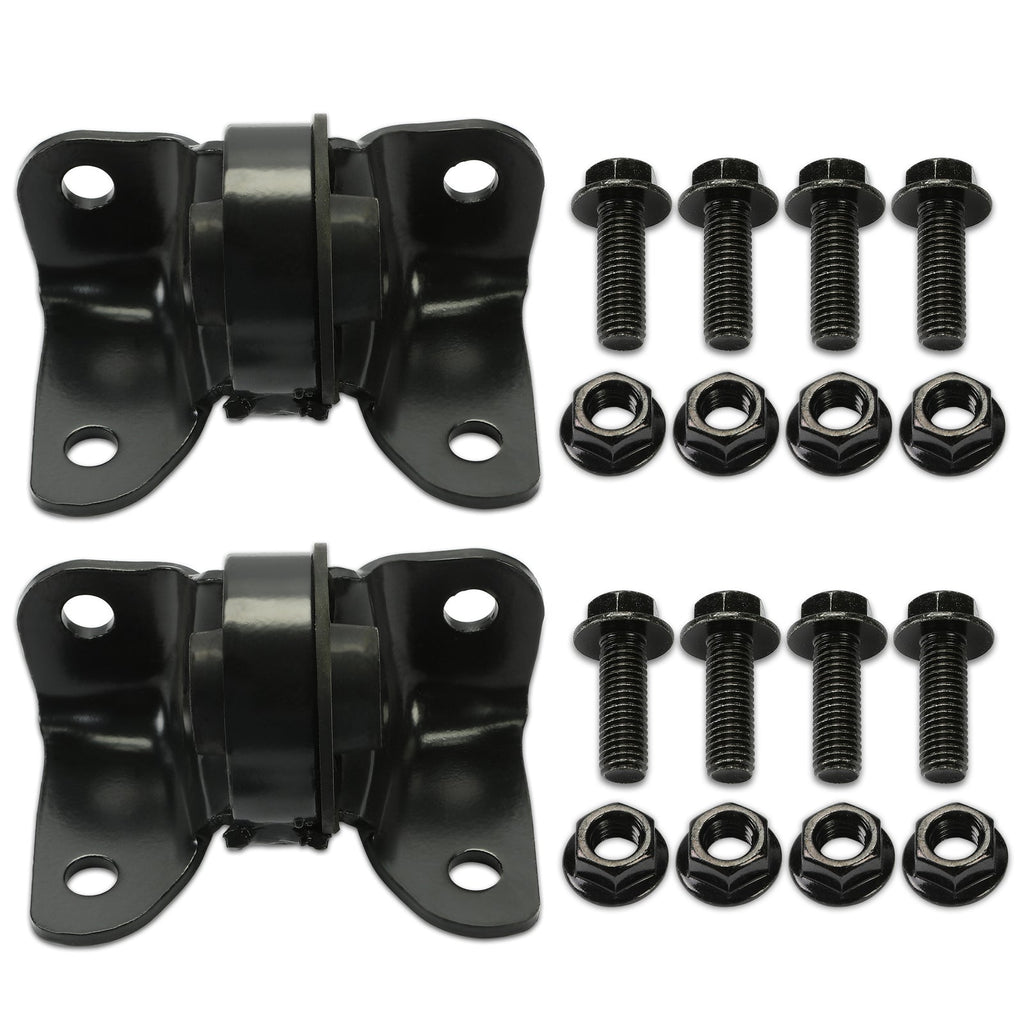 Front Torsion Bar Crossmember Mount Steel 2PCS for 99-07 Chevy Silverado GMC