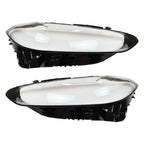 New Pair Front Headlamp Lens Cover Glue 2020 2022 G22 G23 for BMW 4 Series
