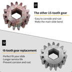 700612 15 Tooth Spur Gear for Hydraulic Electric Through Frame Slide Out RV