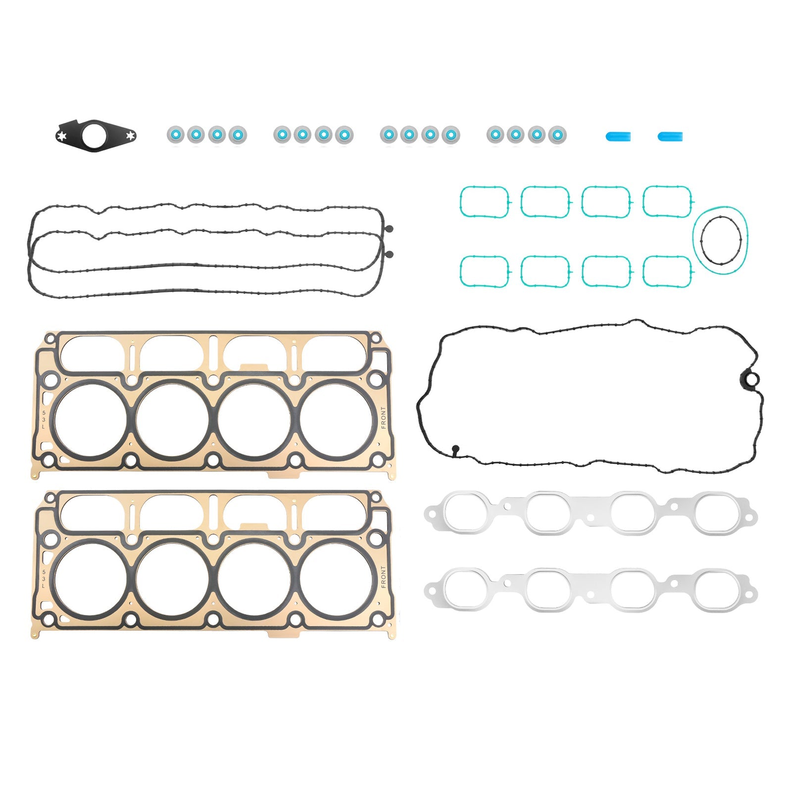 Cylinder Head Gasket Set for GMC Sierra Chevy Silverado 1500 Tahoe 5.3L V8 14 19