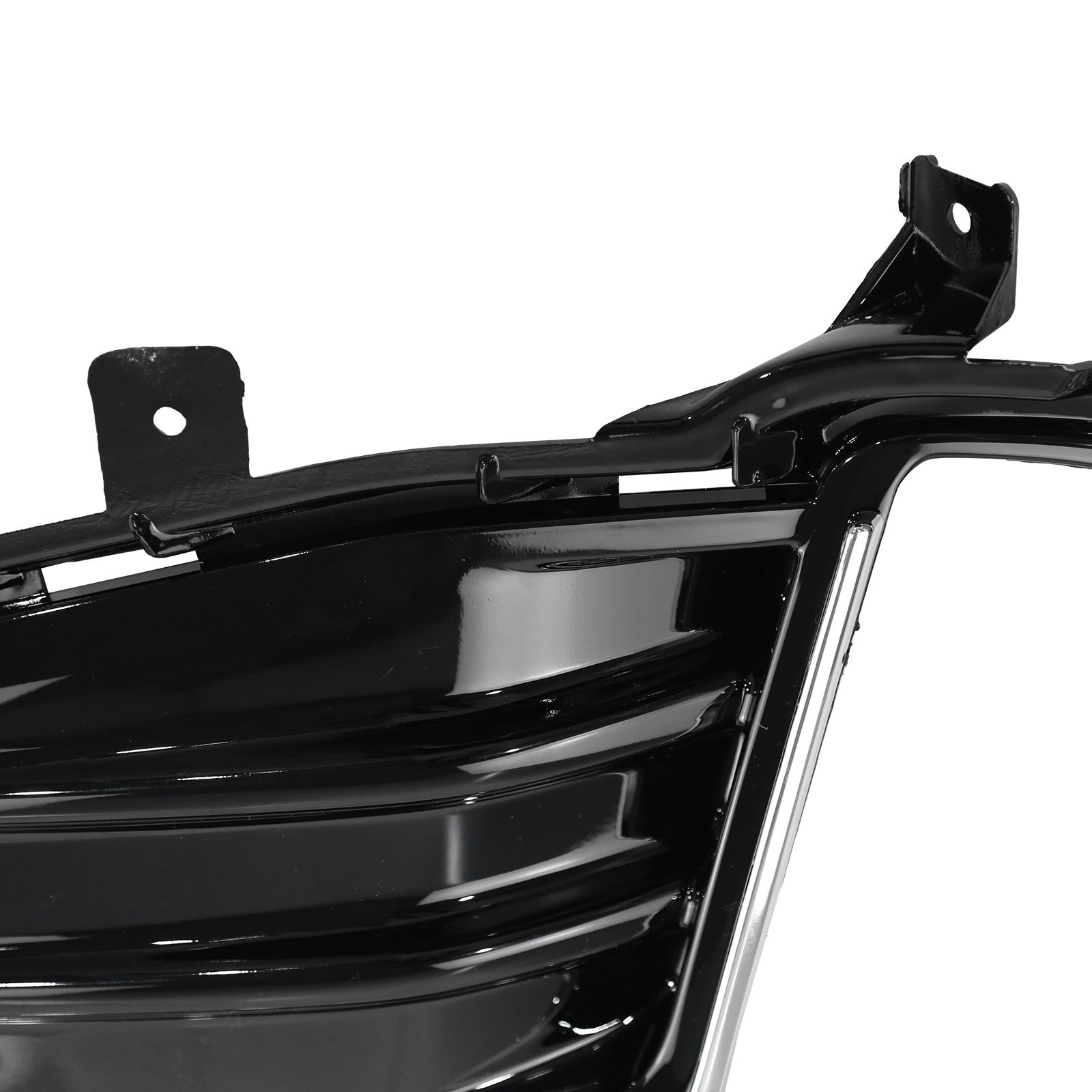2Pcs Fog Light Cover for Ford Edge 2019-2024 Front Bumper Chrome Trim Bezel
