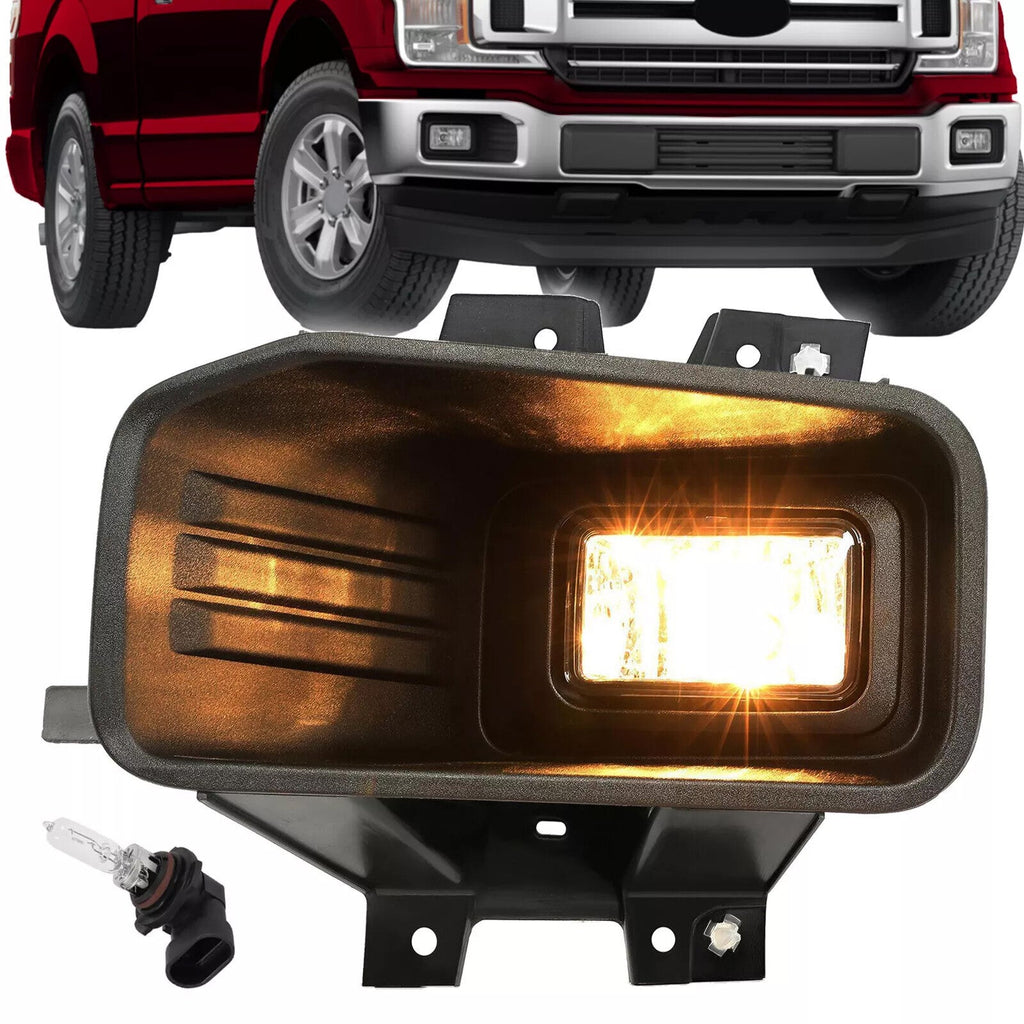 For 2018 2020 Ford F150 F 150 Halogen Fog Light Lamp With Bulb Driver Side