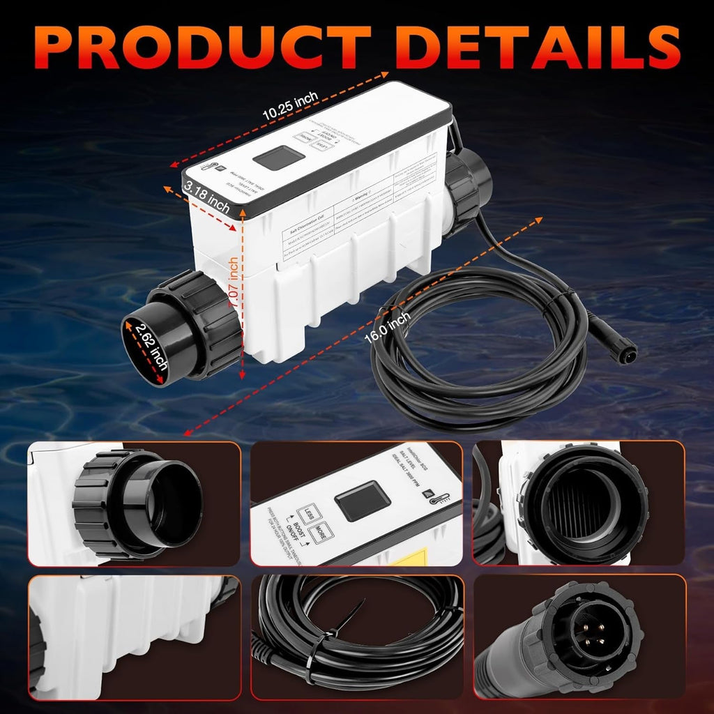 EC521105 Salt Chlorine Generator Cell For Pentair IntelliChlor IC60 60000 Gallon