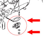 98825A4 8M01377703 8M0080805 Tilt Manifold Assembly Kit for MerCruiser Bravo