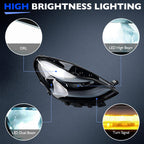 151495200C Driver Passenger LED Head Light Lamp for Tesla Model 3 Y 21 23 2X