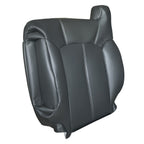 Driver Passenger Leather Seat Cover Black for GMC Sierra Silverado 1999 2002