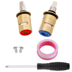 1099XKJKABNF 1100XKJKABNF Ceramic 1/4 Turn Cold and Hot Valve Cartridge Kit