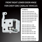 Lower Door Hinge Front Right Passenger Side for Chevy Silverado GMC Sierra 07 14