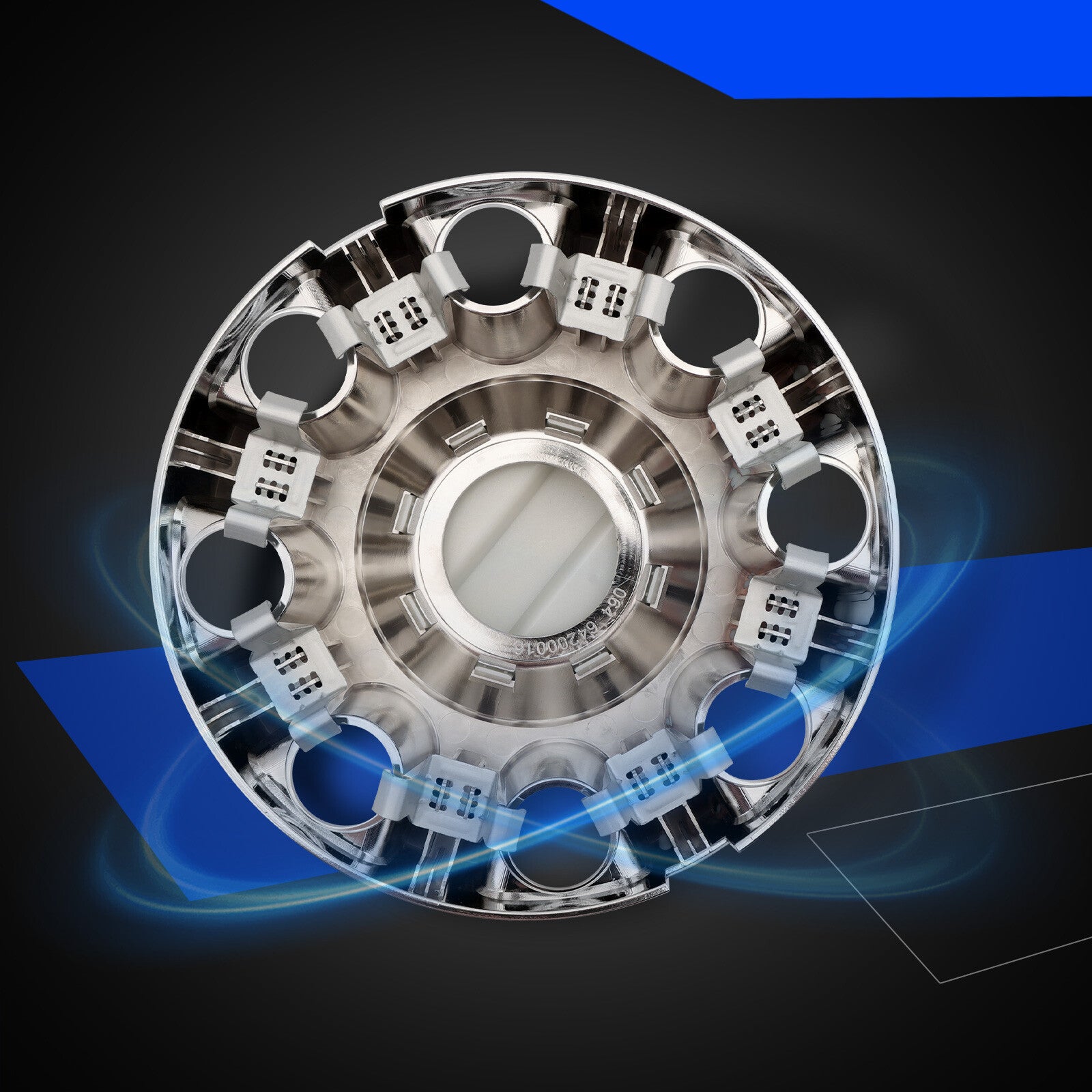 2017to2022 Chrome Wheel Center Hub Cap Cover for Ford F250 F350 Super Duty 4PCS