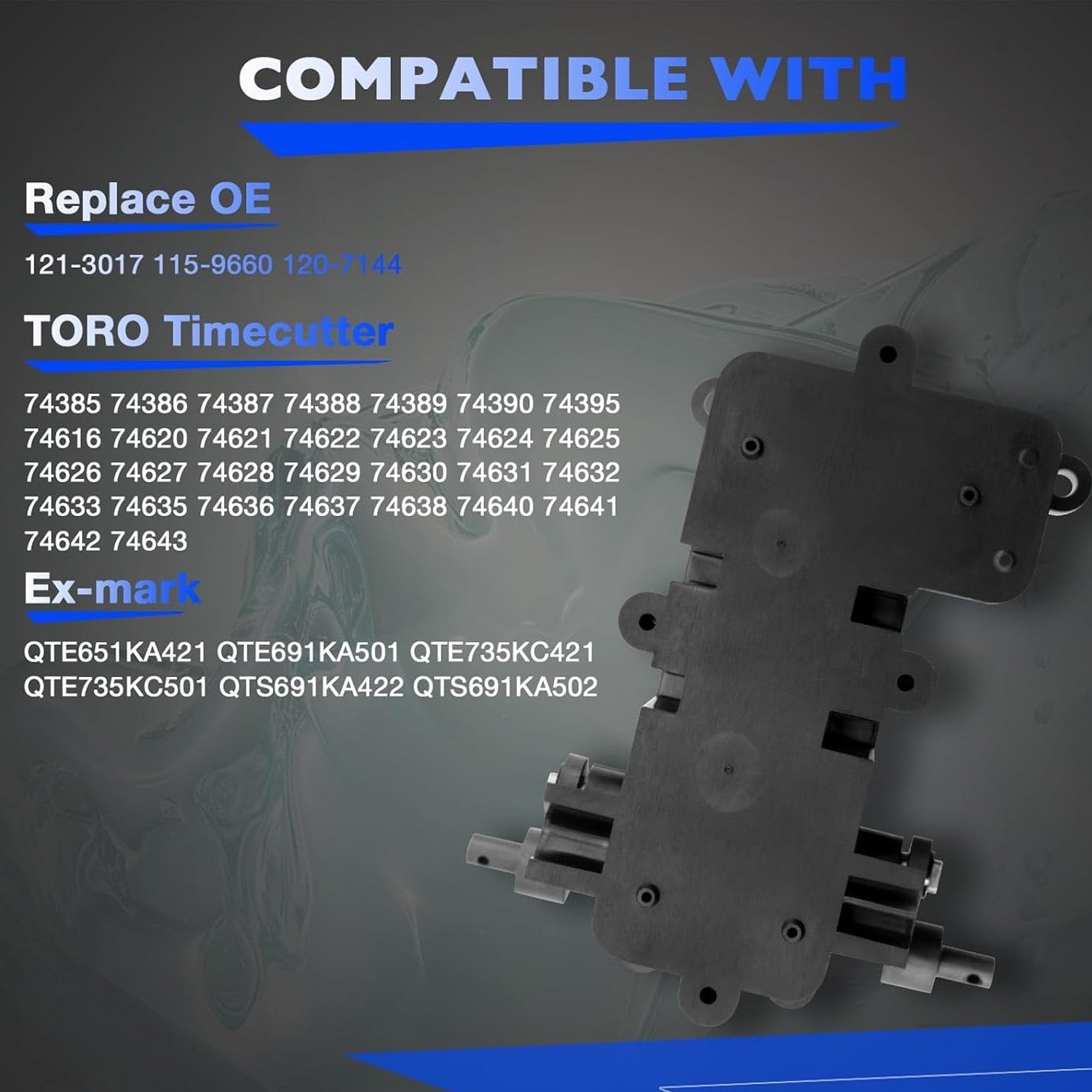 1213017 Brake Control Module Box Assembly for Toro Timecutter ZS SS