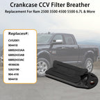 CV52001 Crankcase CCV Filter Breather Vent for Ram 2500 3500 4500 6.7L Cummins