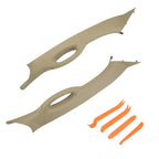 A Pillar Interior Trim Grab Handle Left Right for Ford F150 Lincoln 04 08 Beige