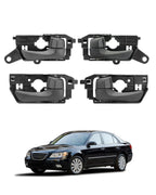 Interior Door Handle Set for Hyundai Sonata 2008 2010 Driver Passenger 4 Piece