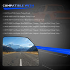 Heated Mirror Glass Upper Passenger Side Right for Ford F250 F350 SD 2017 2022