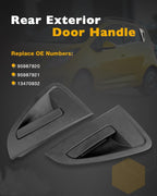 Exterior Outside Door Handle Assembly Rear Left Right for Chevy Spark 2013 15