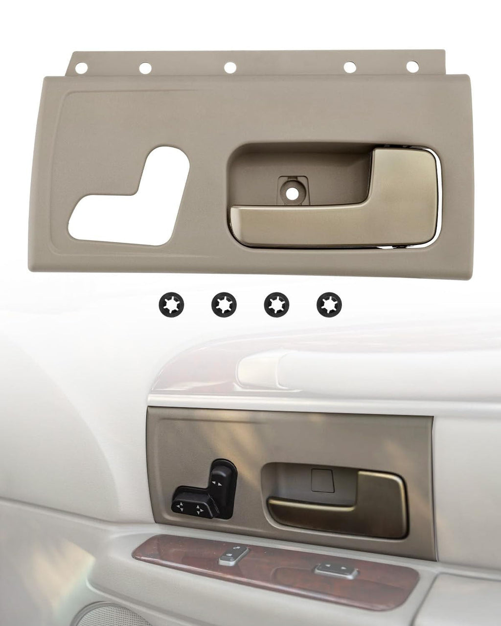 80471 Front Passenger Inside Interior Door Handle RH For Lincoln Town Car 03-11