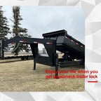 Black Gooseneck Trailer Lock with Key for RVs Livestock Haulers Trailers
