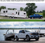 Rear Axle Suspension Enhancement System Helper Spring For Ford F150 15 To 20