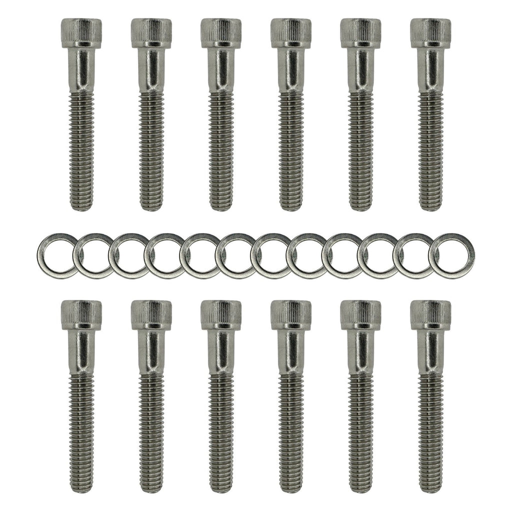 SBF Stainless Steel Intake Manifold Bolt Kit for Ford Small Block 289 302 5.0L